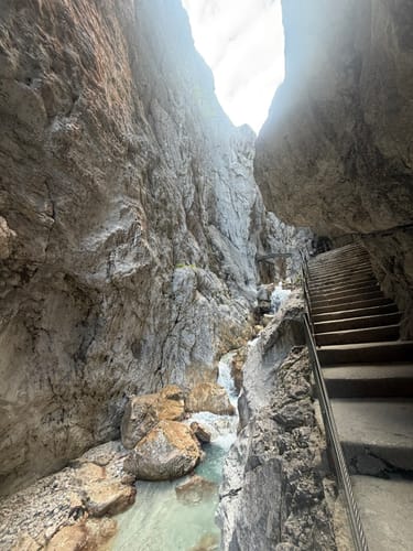 Höllentalklamm - Höllentalangerhütte - Stangensteig