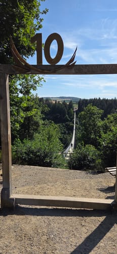 Bäche-Runde und Geierlay Hängebrücke
