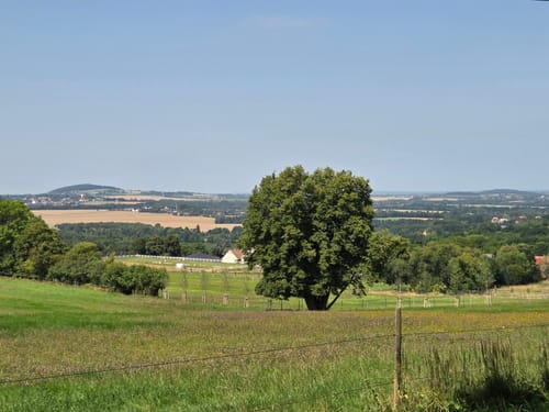 Schloss Mittelhof und Rotstein ab Dolgowitz