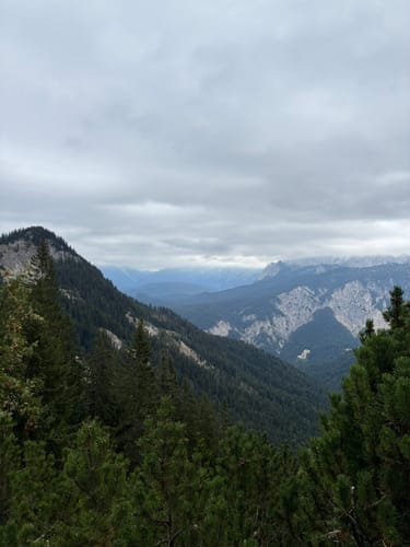 Alpspitz Bergstation - Hochalm - Kreuzeck Bergstation