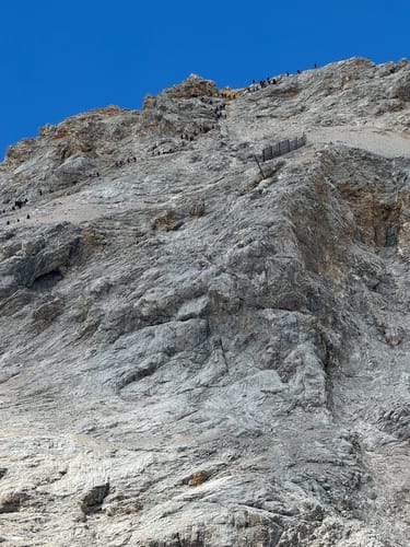 Zugspitze ab Garmisch-Partenkirchen Klettersteig