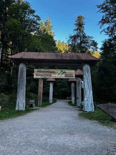 Allerheiligen-Wasserfall zum Schliffkopf Rundweg