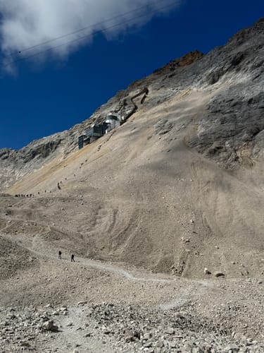 Zugspitze ab Garmisch-Partenkirchen Klettersteig