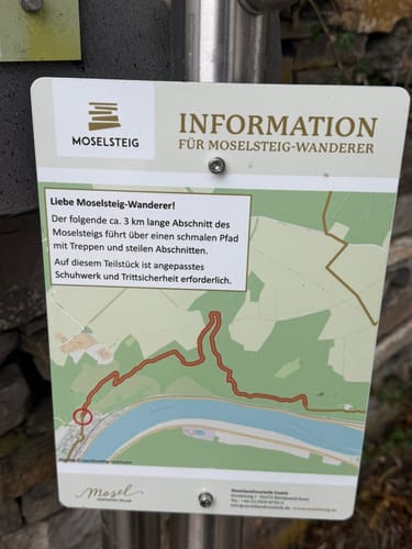 Moselsteig Etappe 20: Treis-Karden - Moselkern