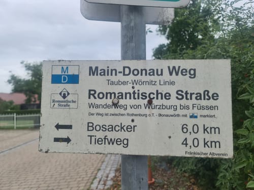 Romantische Straße Etappe 11: Dinkelsbühl - Raustetten