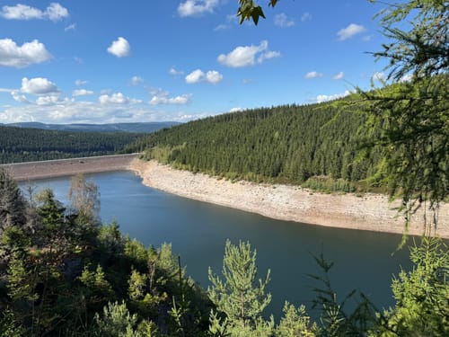 Rundweg um die Schmalwasser Talsperre
