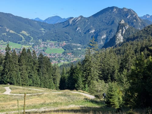 Kofel, Königssteig und Kolbensattelhütte