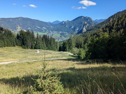 Kofel, Königssteig und Kolbensattelhütte