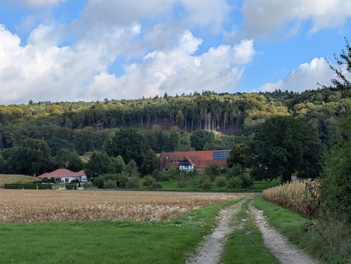 Von Brochterbeck zur Burg Tecklenburg