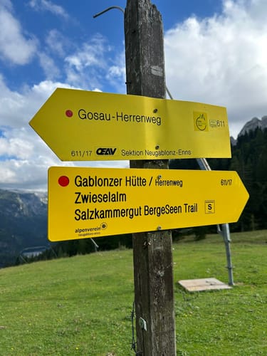 SalzAlpenSteig Etappe 16: Gablonzer Hütte - Gosau