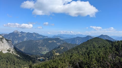 Über das Sillberghaus zum Auerspitz