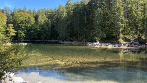 Wandern im ZugspitzLand - Grainau Badersee
