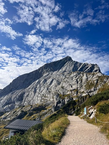 Alpspitz Bergstation - Hochalm - Kreuzeck Bergstation