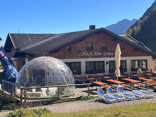 Alpspitz Bergstation - Hochalm - Kreuzeck Bergstation