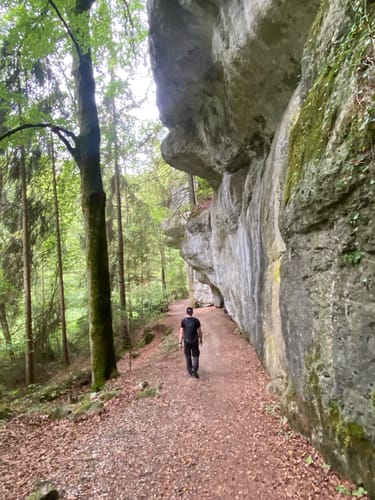 Felsengarten Klumpertal (Naturlehrpfad - schwarzer Ring)