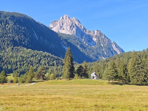 Mittenwald-Lautersee-Ferchensee-Hoher Kranzberg-Sessellift-Mittenwald