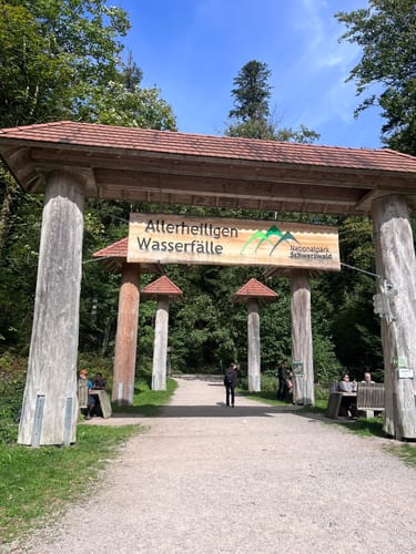 Allerheiligen-Wasserfall zum Schliffkopf Rundweg