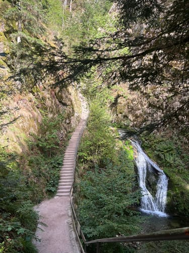 Allerheiligen-Wasserfall zum Schliffkopf Rundweg