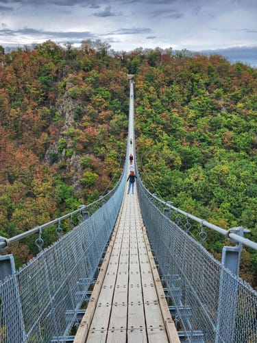 Kastellen - Geierlay Hängebrücke - Burgruine Balduin
