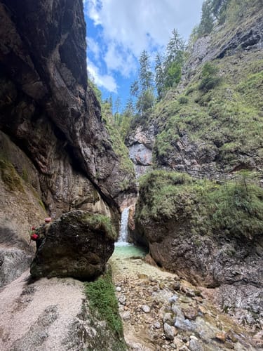 Durch die Almbachklamm nach Ettenberg