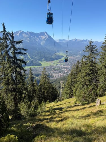 Wank Bergstation via Tal- und Mittelstation