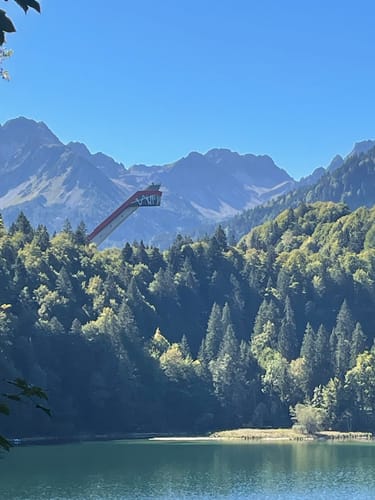 Winterwanderung zum Freibergsee