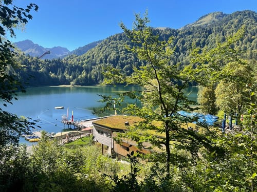 Winterwanderung zum Freibergsee