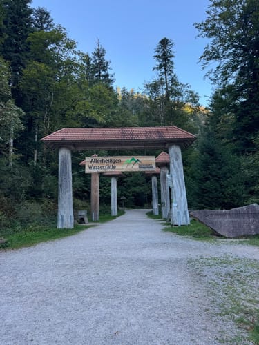 Allerheiligen-Wasserfall zum Schliffkopf Rundweg