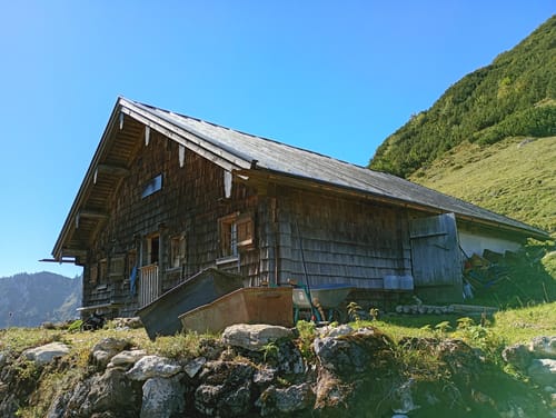 Wanderung ab Ettenberg zum Scheibenkaser
