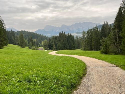 Kranzbach - Elmauer Alm Rundwanderung