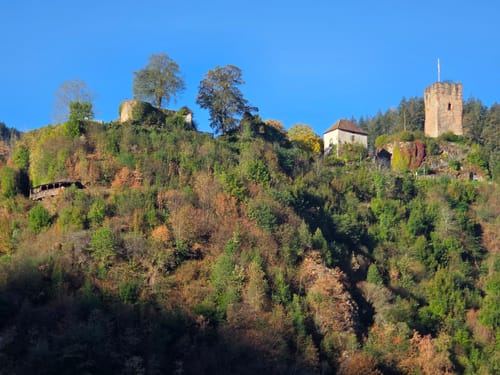 Auf Felsenwegen von Hornberg zu den Schlossfelsen
