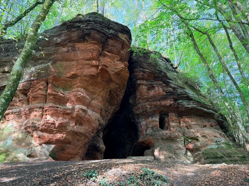 Genovevahöhle - Geyersley - Burg Ramstein - Klauserhöhle