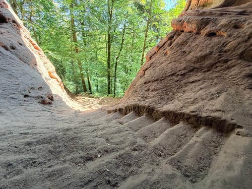 Genovevahöhle - Geyersley - Burg Ramstein - Klauserhöhle