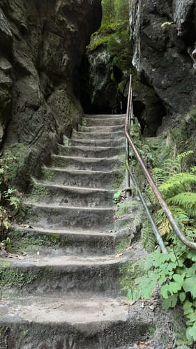 Rathewalde - Schwedenlöcher - Höllengrund
