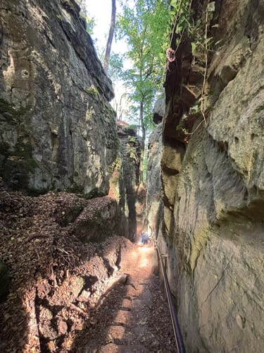 Teufelsschlucht und Keltenhöhle Rundweg