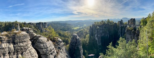 Rundgang Bastei und Felsenburg