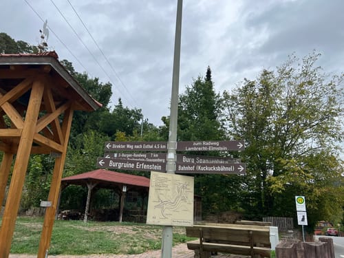 Erfenstein: Drei Burgenweg