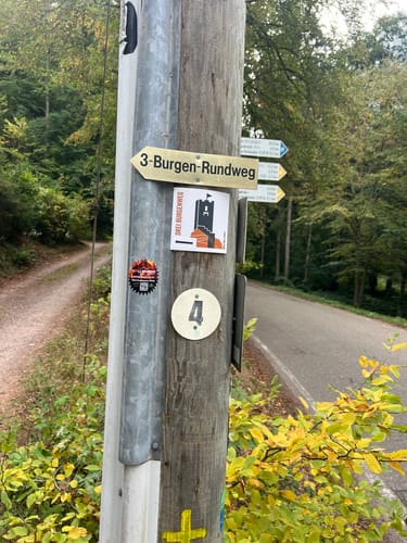 Erfenstein: Drei Burgenweg