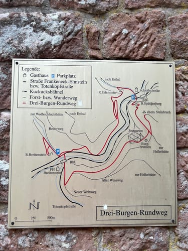 Erfenstein: Drei Burgenweg
