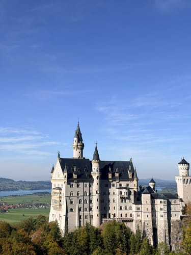 Schloß Neuschwanstein und Schwanensee