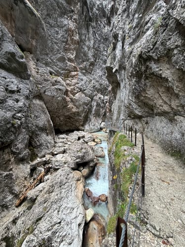 Höllentalklamm - Höllentalangerhütte - Stangensteig