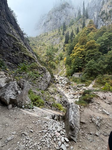 Höllentalklamm - Höllentalangerhütte - Stangensteig