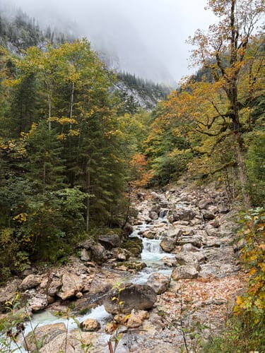 Höllentalklamm - Höllentalangerhütte - Stangensteig