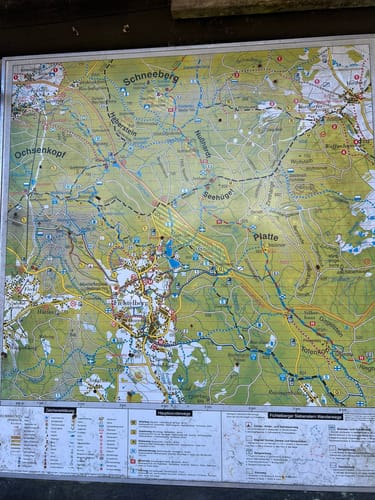 Silberhaus - Platte - Nusshardt - Schneeberg - Fichtelsee