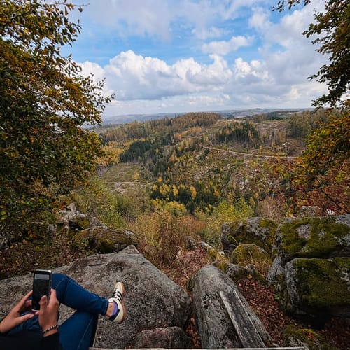 Steinerne Renne - Taufstein