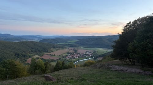 Um die Burg Hanstein ab Bornhagen