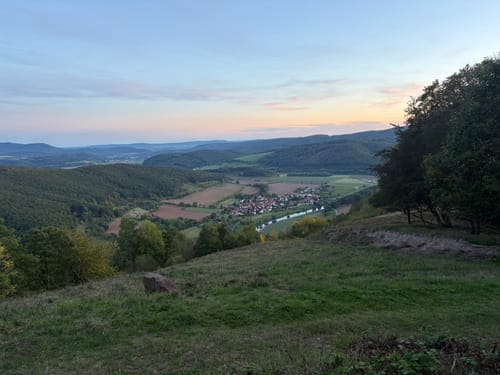Um die Burg Hanstein ab Bornhagen