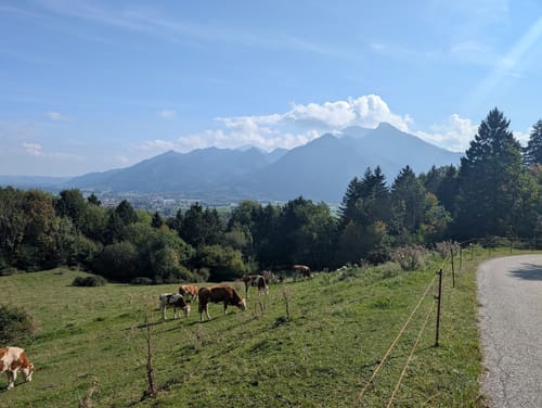 SalzAlpenSteig Etappe 1: Prien am Chiemsee - Grassau
