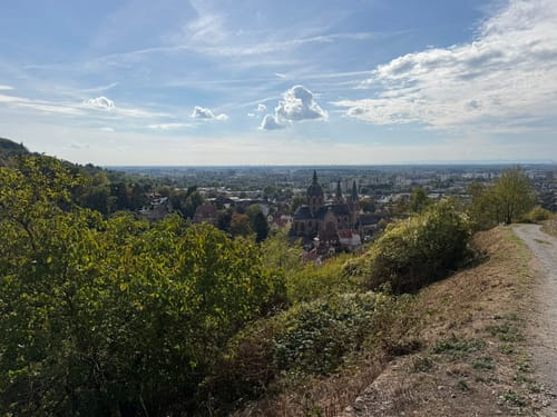 Heppenheim, Granitwerke Röhrig und Schloßberg