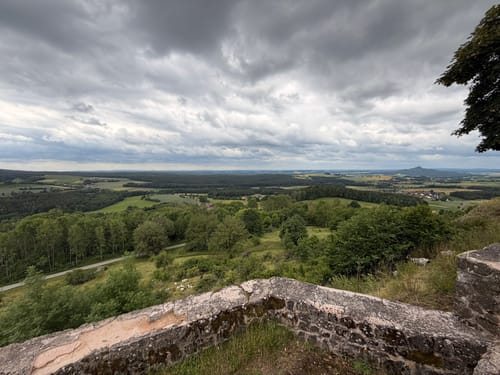 Auf den Schloßberg bei Waldeck